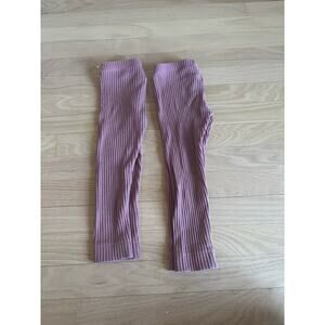 Jamie Kay Pink Ribbed Leggings 3 & 4 T